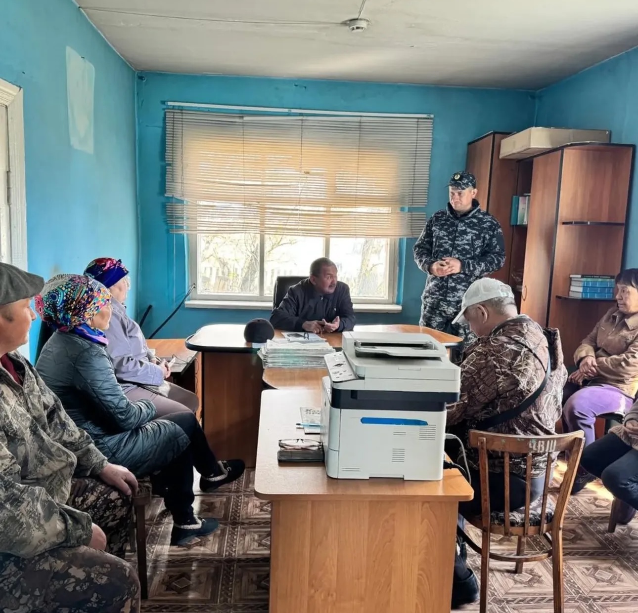 Тайсойған ауылының тұрғындарымен жиын