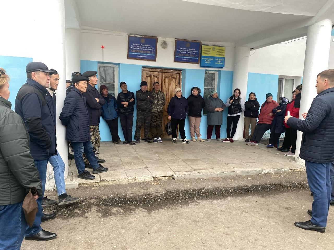 сектордың мал жаю мәселесі бойынша тұрғындардың жиыны өткізілді