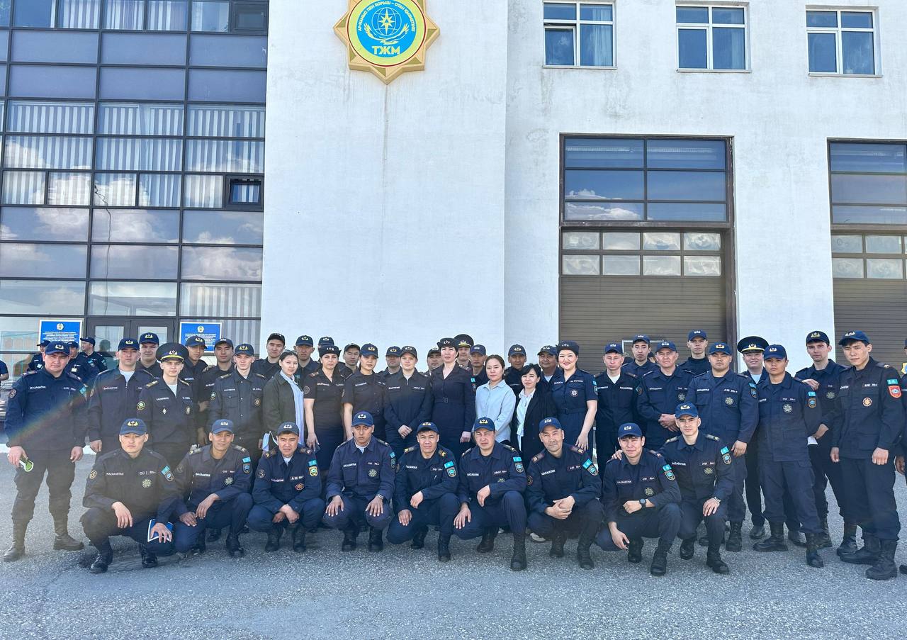 Жас өрт сөндірушілерге психологиялық тұрақтылықты арттыруға арналған тренинг өтті
