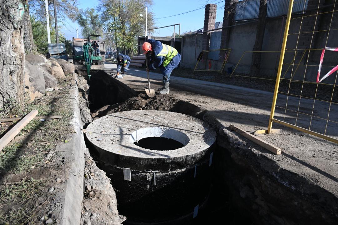 Алматыдағы Алатау және Наурызбай аудандарының 150 мың тұрғыны орталық кәрізбен қамтамасыз етіледі