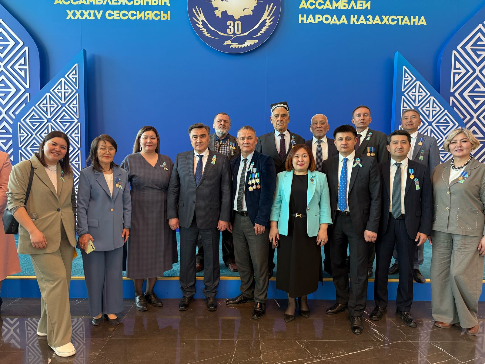 В Астане проходит XXXIV сессии АНК