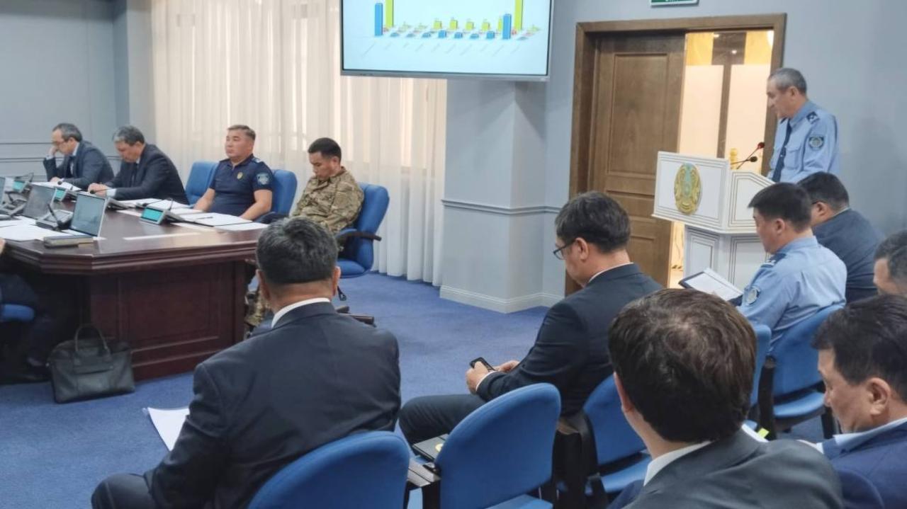 Жетісу облысында құқық бұзушылықтардың алдын алу жөніндегі комиссияның кезектен тыс отырысы өтті