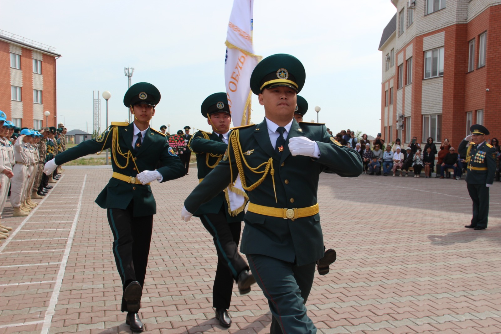 Сармат мектебінде алдағы қос мерекеге арналған шеру ұйымдастырылды