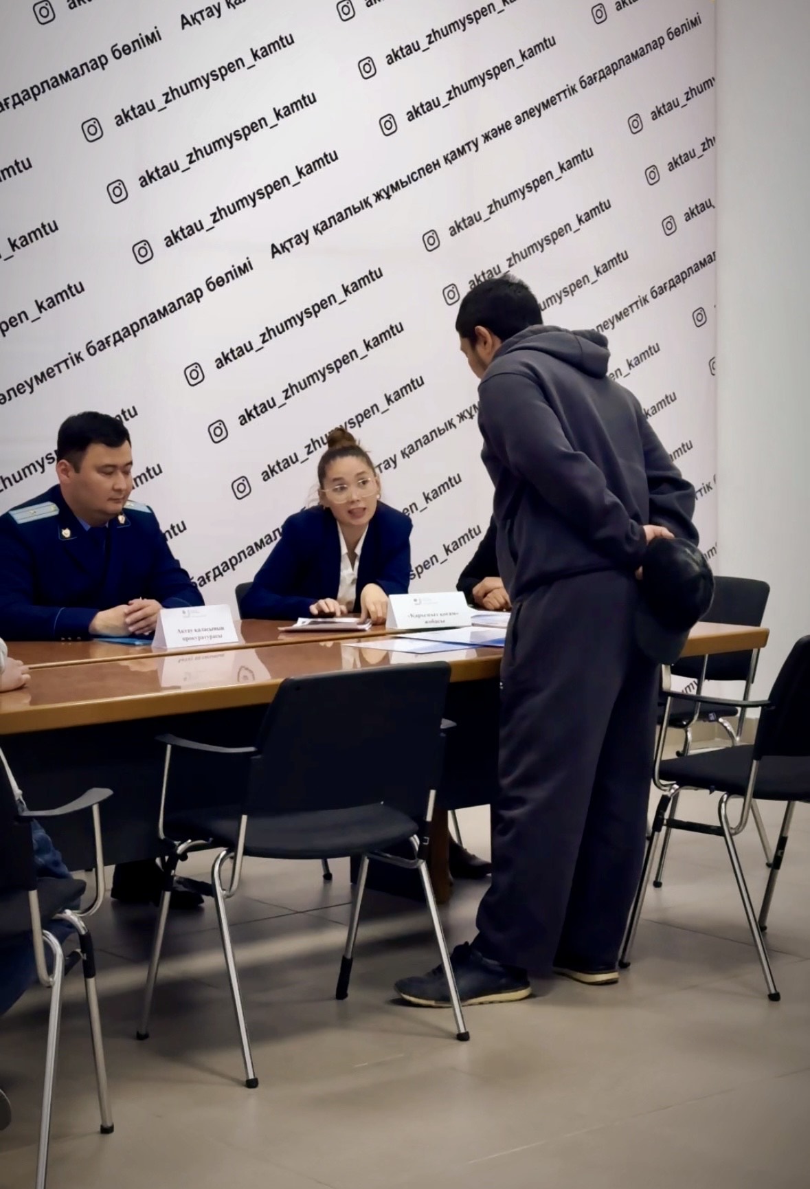В Актау прошла ярмарка вакансий для лиц, состоящих на пробационном учете