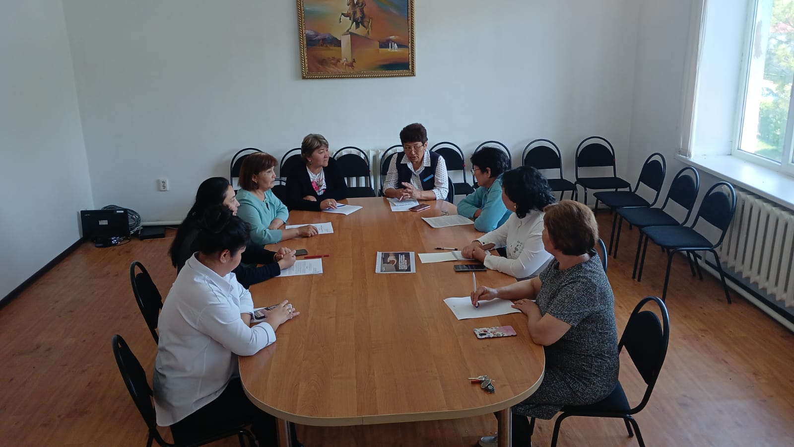 «Күртіауылдық округі әкімінің аппараты» мемлекеттік мекемесінің 2024 жылғы мемлекеттік қызметтер көрсету мәселелері  жөніндегі есебін жария талқылау