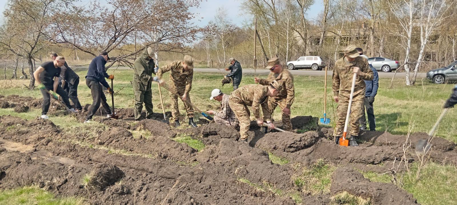 Пресновка ауылын көгалдандыру