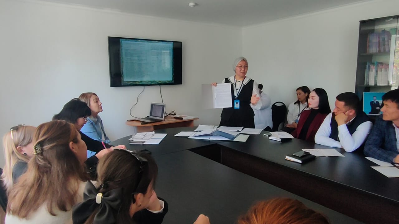 Сарысу ауданы мемлекеттік архиві мекемесінде семинар өтті