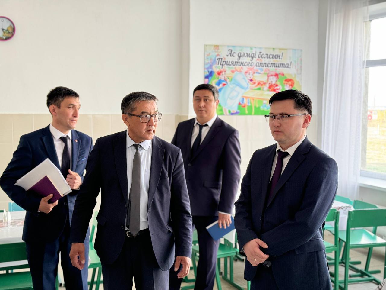 Жиенәлі ауылдық округінің халқымен кездесу өткіздім.