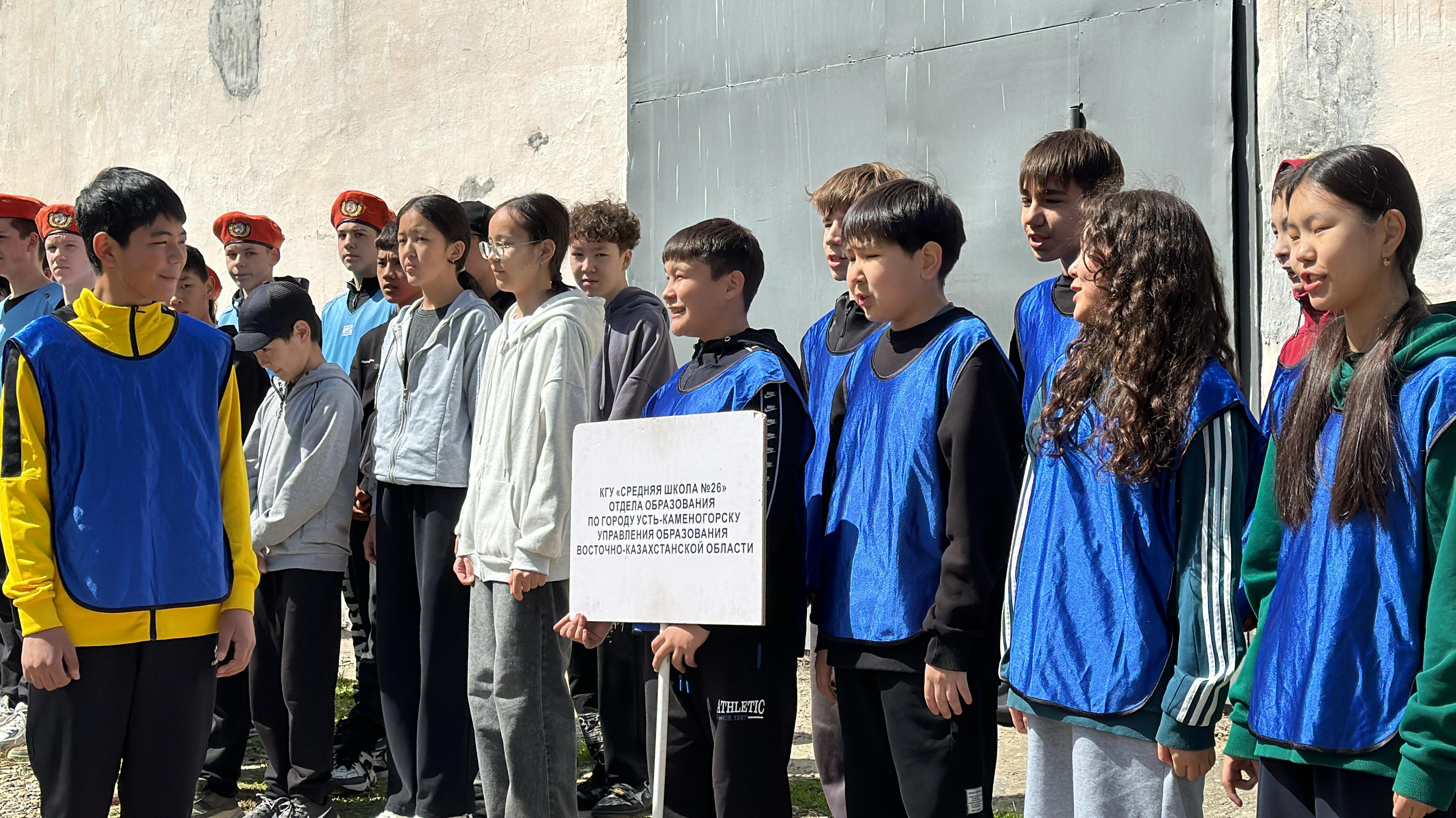 Жас құтқарушылар төтенше жағдайларда әрекет ету қабілетін көрсетті