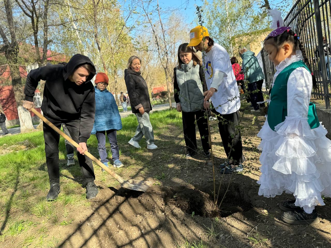 «Жасыл кеңістік – болашаққа салынған жол» акция