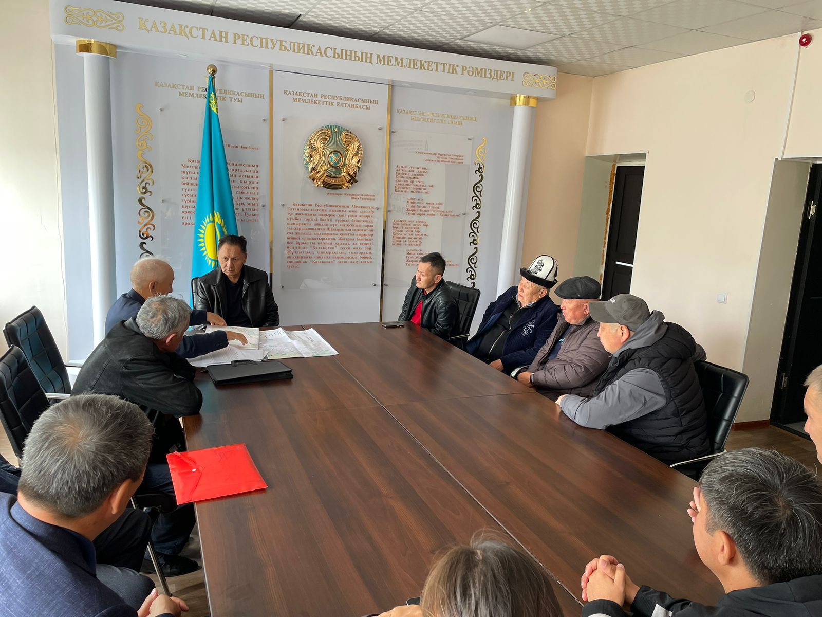 «Ақсай ауылдық округі әкімінің аппараты» мемлекеттік мекемесінде 2024 жылғы округ әкімінің есебін жария талқылау