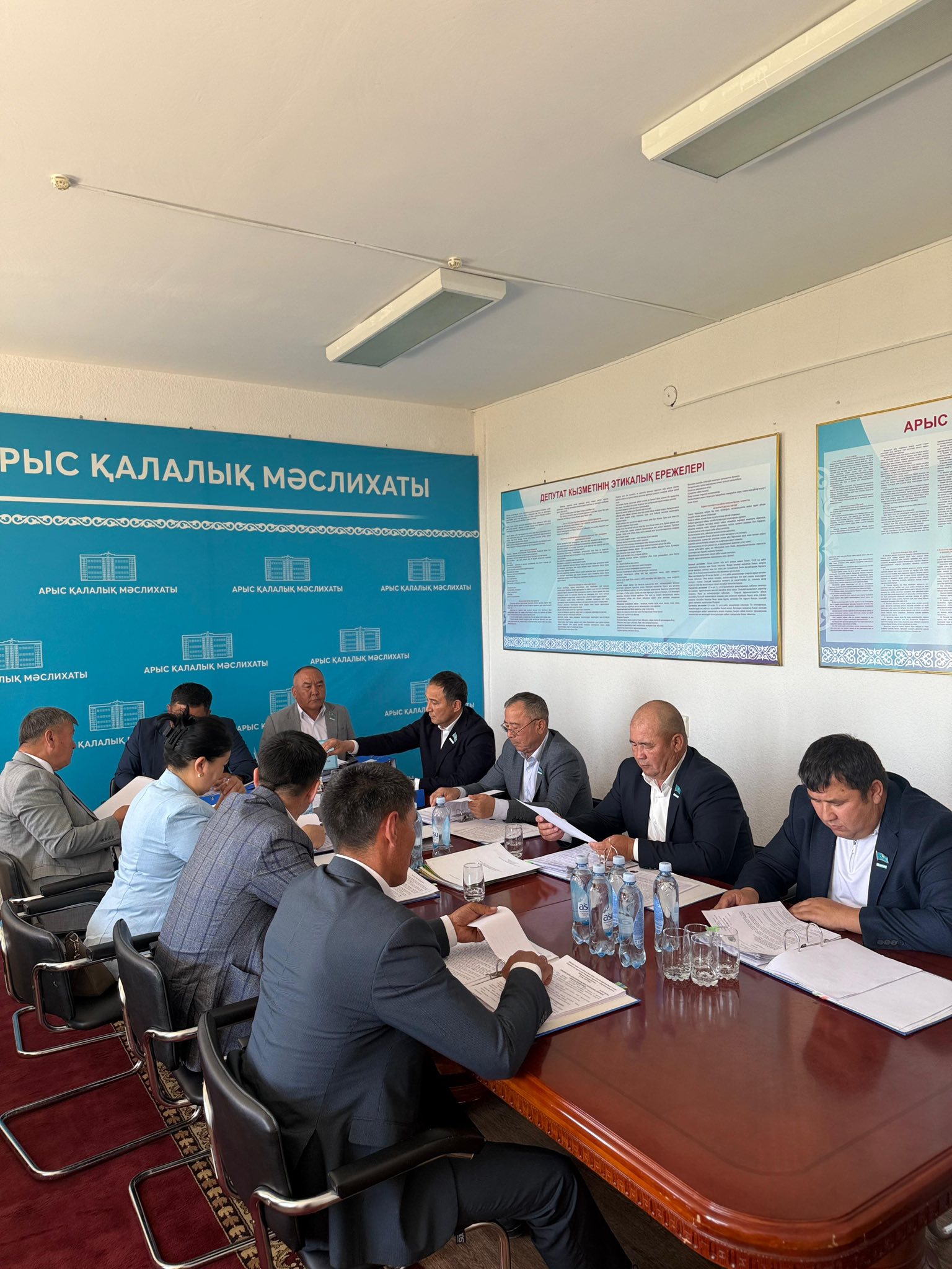 АРЫС ҚАЛАЛЫҚ МӘСЛИХАТЫНЫҢ КЕЗЕКТЕН ТЫС 31 СЕССИЯСЫ ӨТТІ.