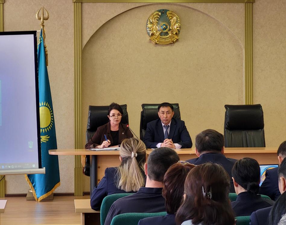 Жұмыс кеңесі өткізілді