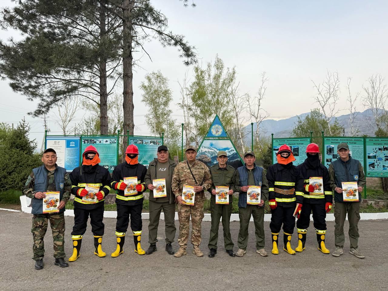 Өрт қаупі жоғары кезеңге күштер мен құралдардың дайын болуы – табиғатты өрттен сақтаудың маңызды қадамы