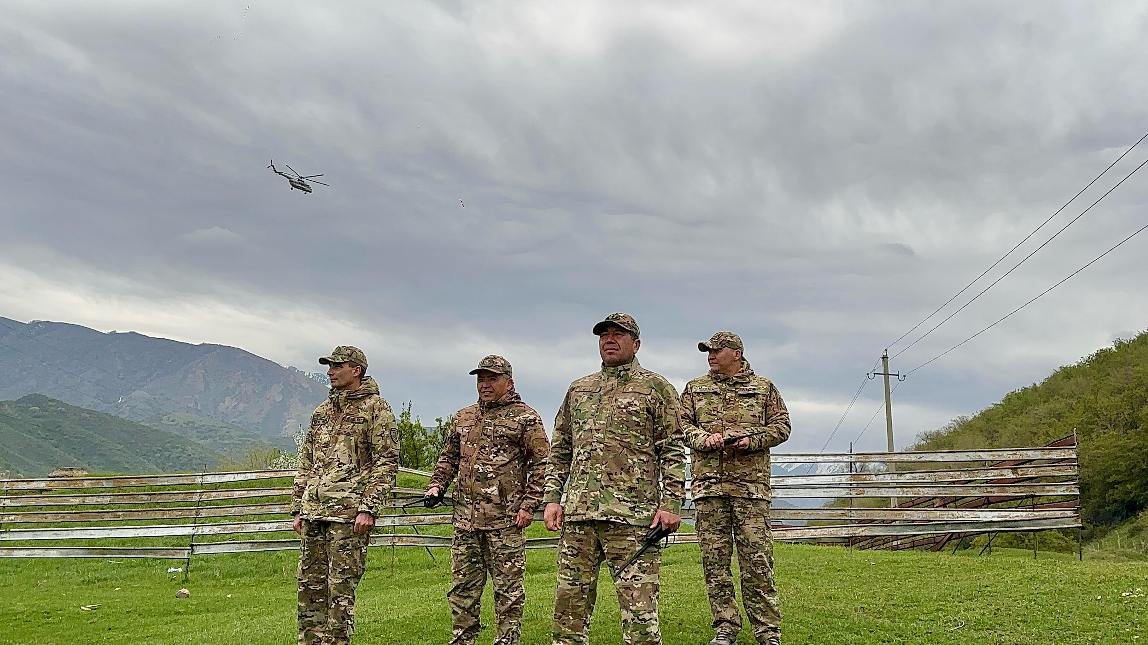 Түрген шатқалында өрт-тактикалық оқу-жаттығуы өтті