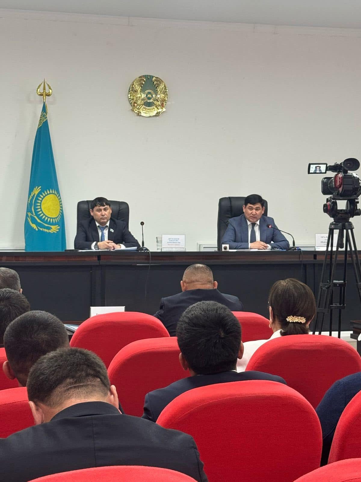 🏛️Ордабасы аудандық мәслихатының кезектен тыс XXXI сессиясы өтті