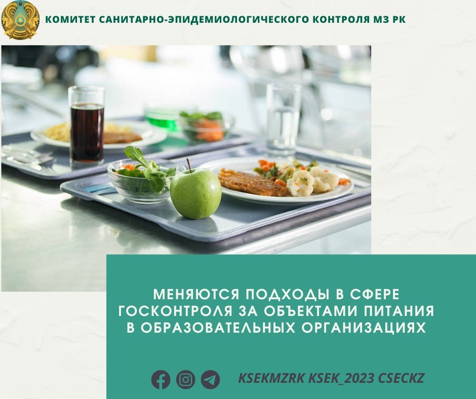 Меняются подходы в сфере госконтроля за объектами питания в образовательных организациях