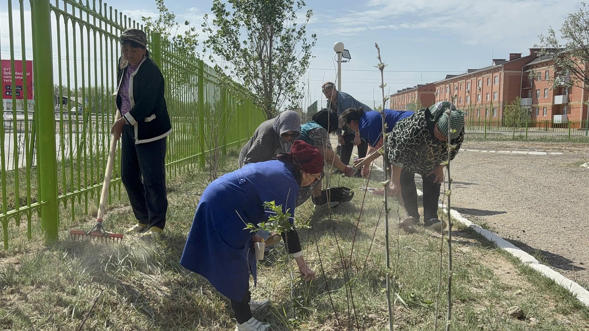Clean-up work was carried out within the framework of the environmental campaign" Taza Kazakhstan"