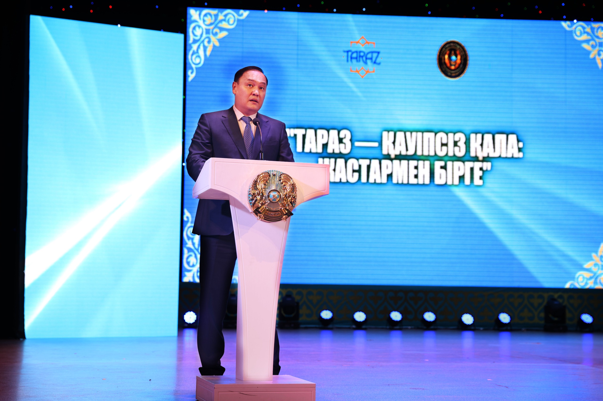 Ербол Карашукеев принял участие в мероприятии  «Тараз – безопасный город: вместе с молодежью»