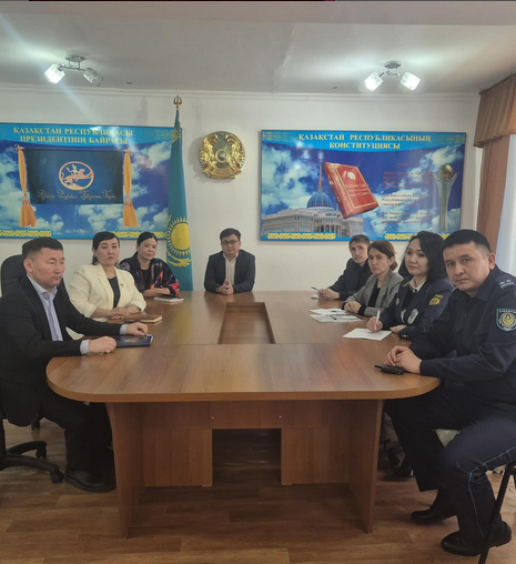 ШЫМКЕНТ КОЛОНИЯЛАРЫНДА СОТТАЛҒАНДАРҒА ҚҰҚЫҚТЫҚ КӨМЕК КӨРСЕТУ АКЦИЯСЫ ӨТТІ