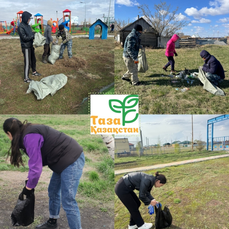 "Таза Қазақстан" республикалық экологиялық бағдарламасы аясында Жалпықазақстандық сенбілік өткізілді