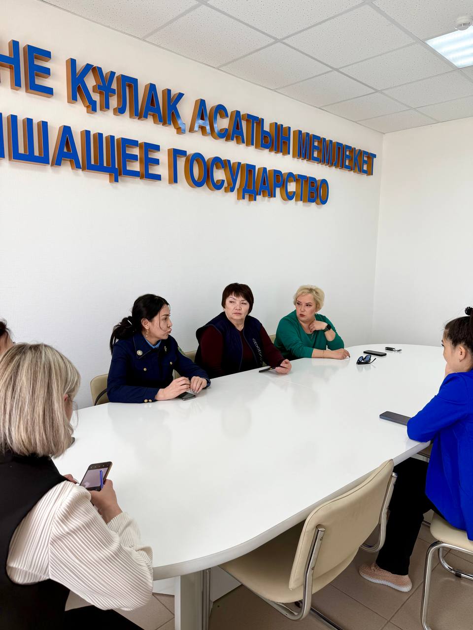 Федоров ауданында азаматтарды қабылдау