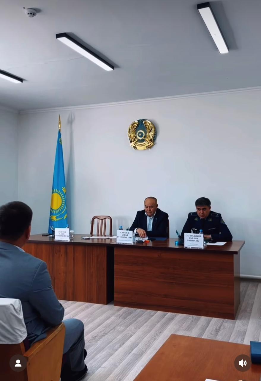 Ескелді ауданы әкімінің Е. Т. Ахметовтың Алдабергенов ауылдық округі тұрғындарымен есепті кездесуі