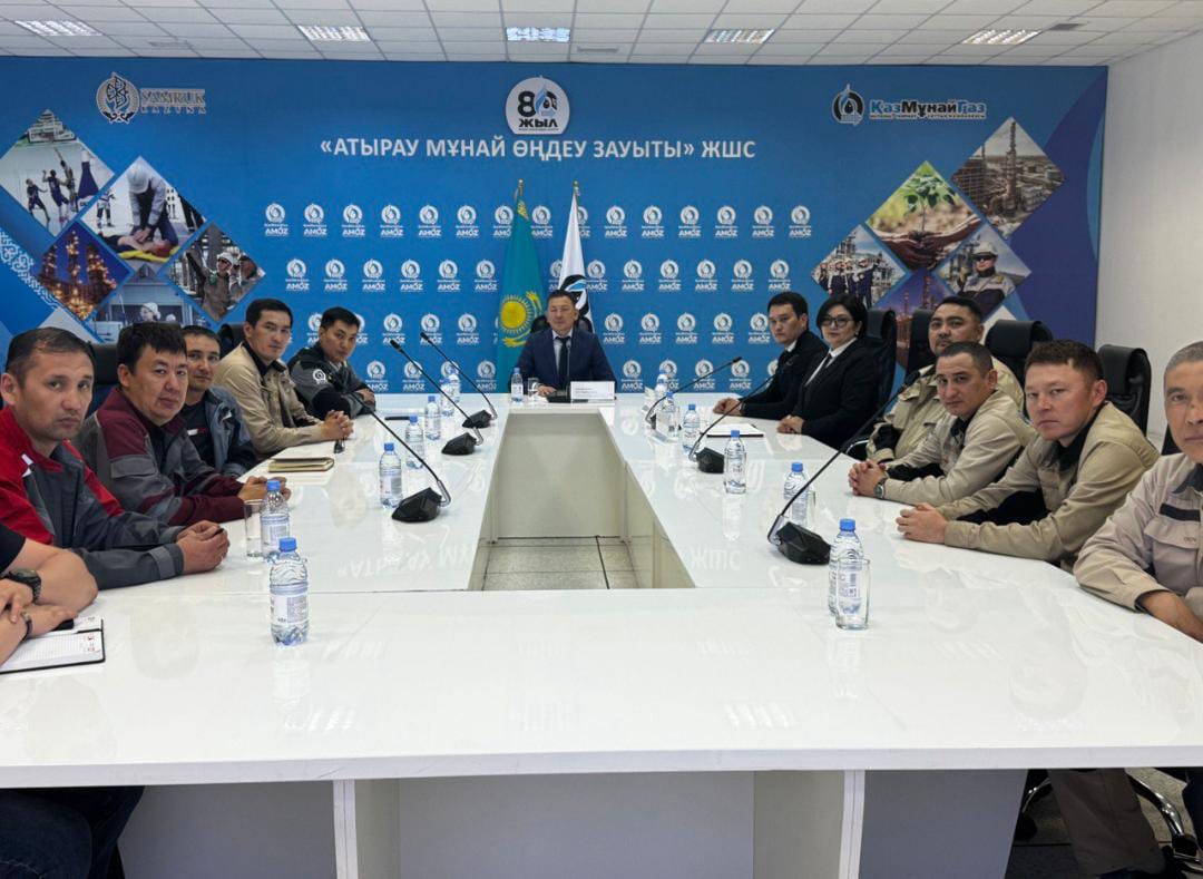 28 сәуір Дүниежүзілік еңбекті қорғау күніне орай  дөңгелек үстел
