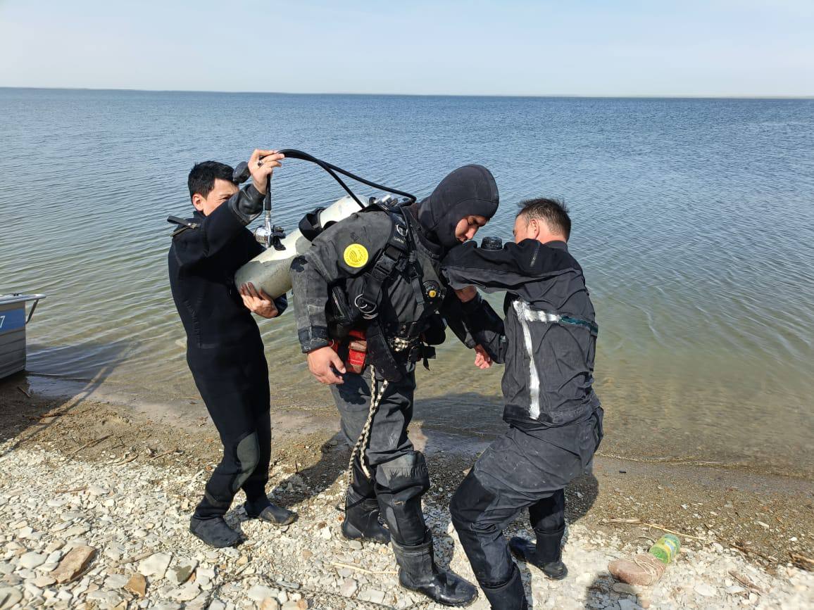 Тренировка по отработке водолазного опыта и профилактическая работа