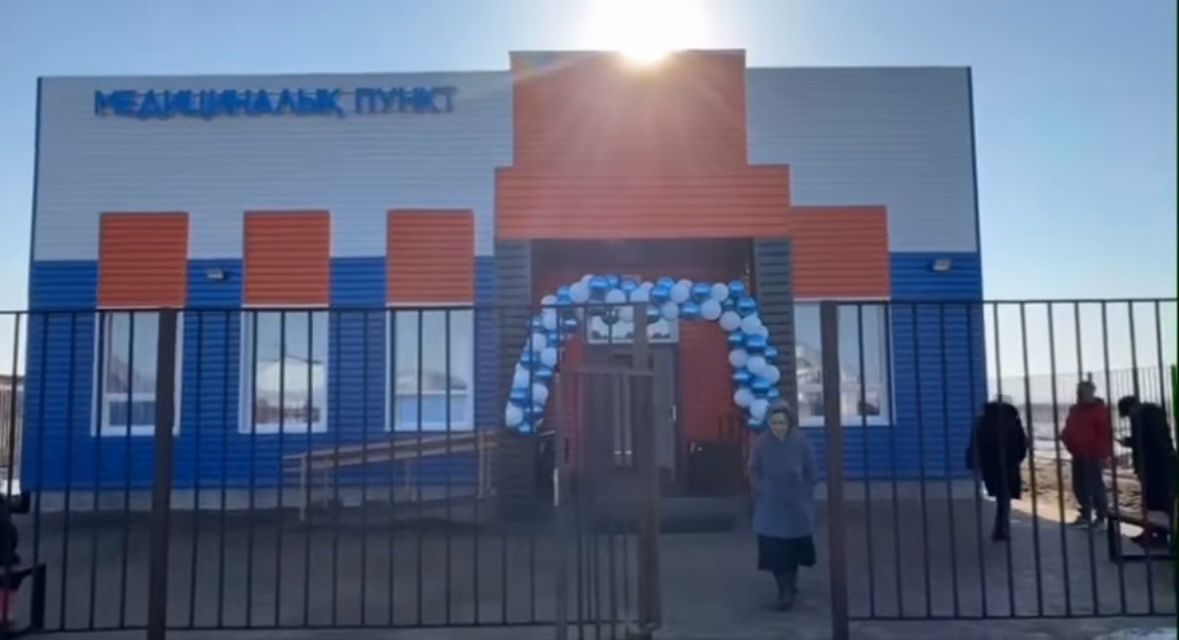 Қожасай ауылында медпункт пайдалануға берілді