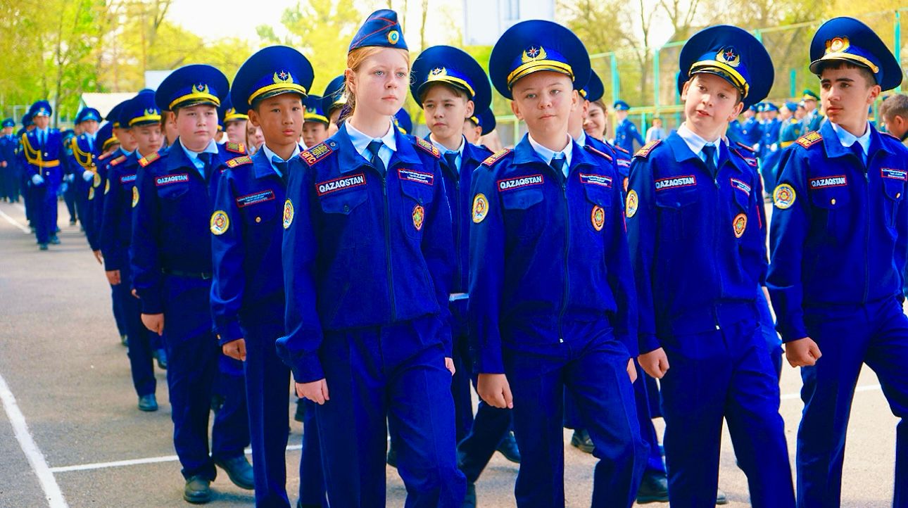 «Жас өрт сөндіруші»: Кадеты нового поколения