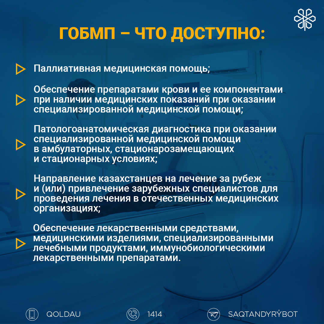 ГОБМП- что доступно;