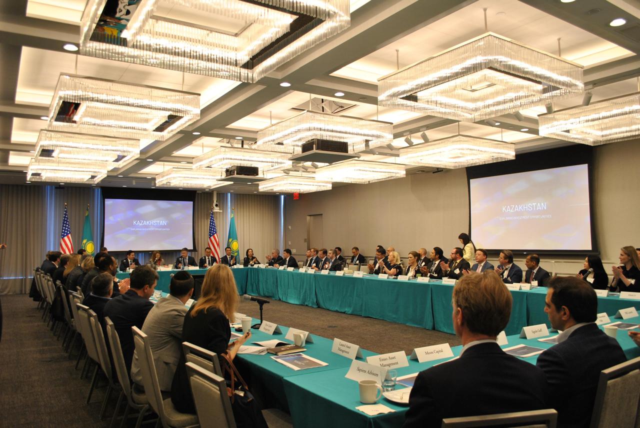 Kazakhstan Highlights New Investment Opportunities at Roundtable in New York
