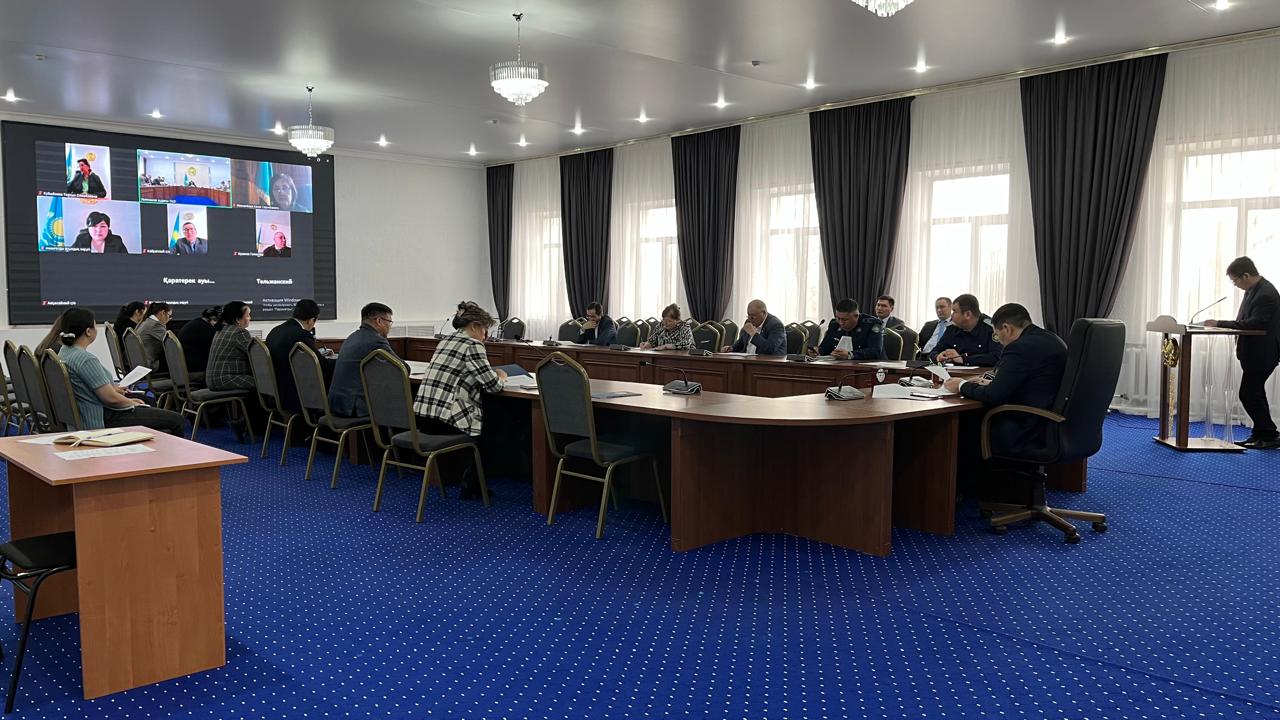 Заседание Межведомственной комиссии  по вопросам противодействия коррупции и профилактике правонарушения при акимате Уалихановского района