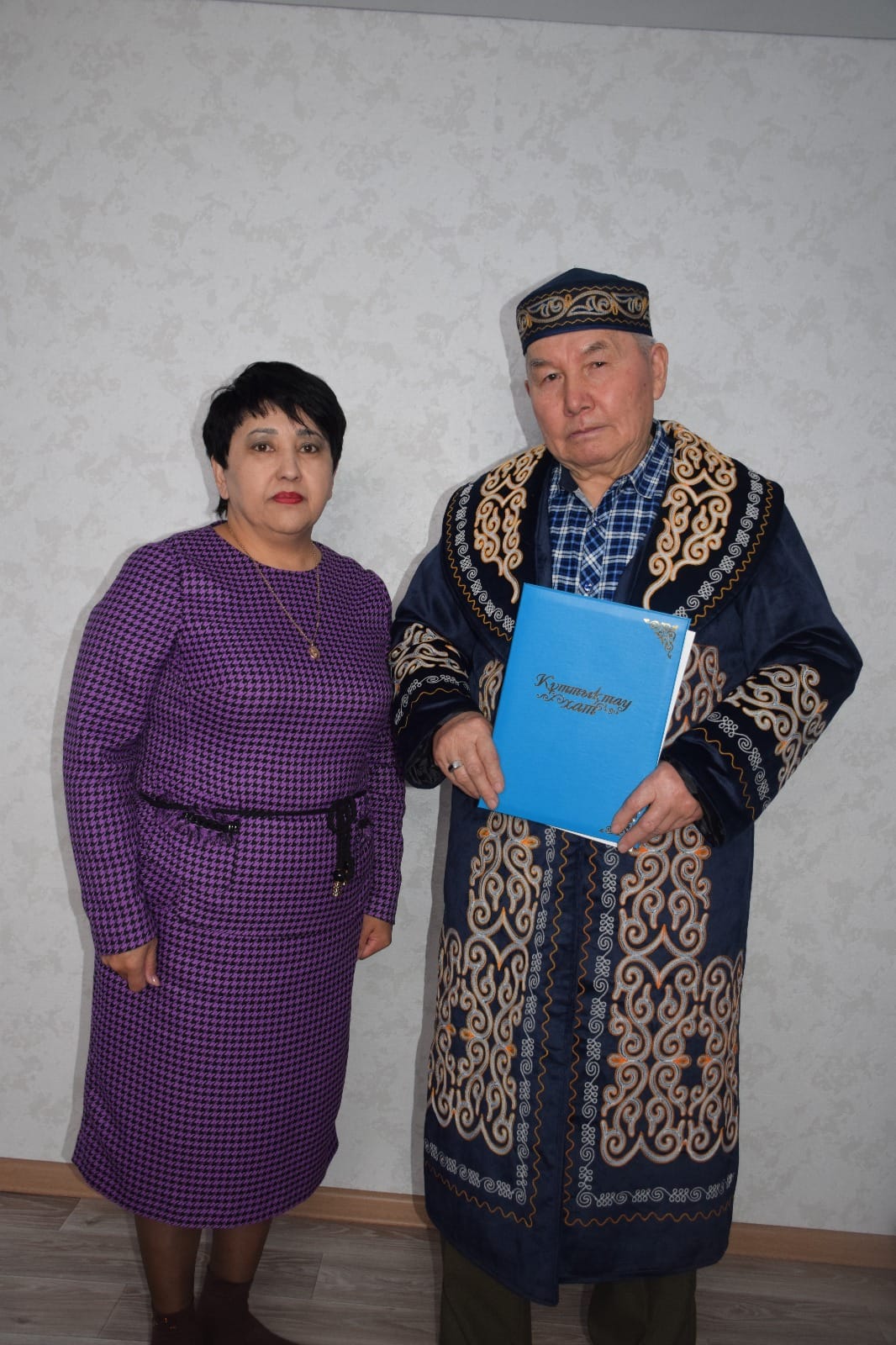 Сандықтау ауданы әкімінің 75 жылдығымен құттықтауы