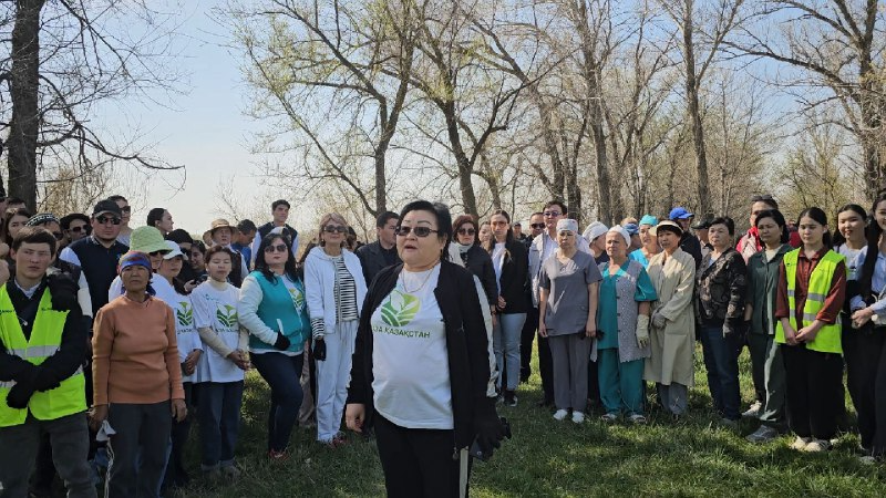 «ТАЗА БЕЙСЕНБІ» АКЦИЯСЫ Тазалық эстафетасын қабылдады