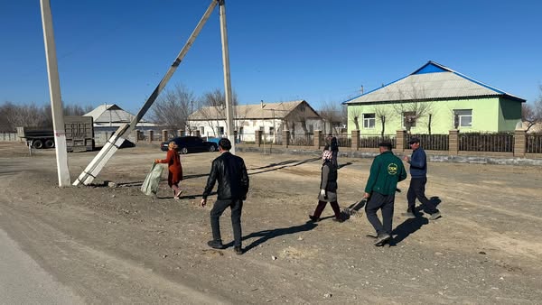 Таза қала акциясы.