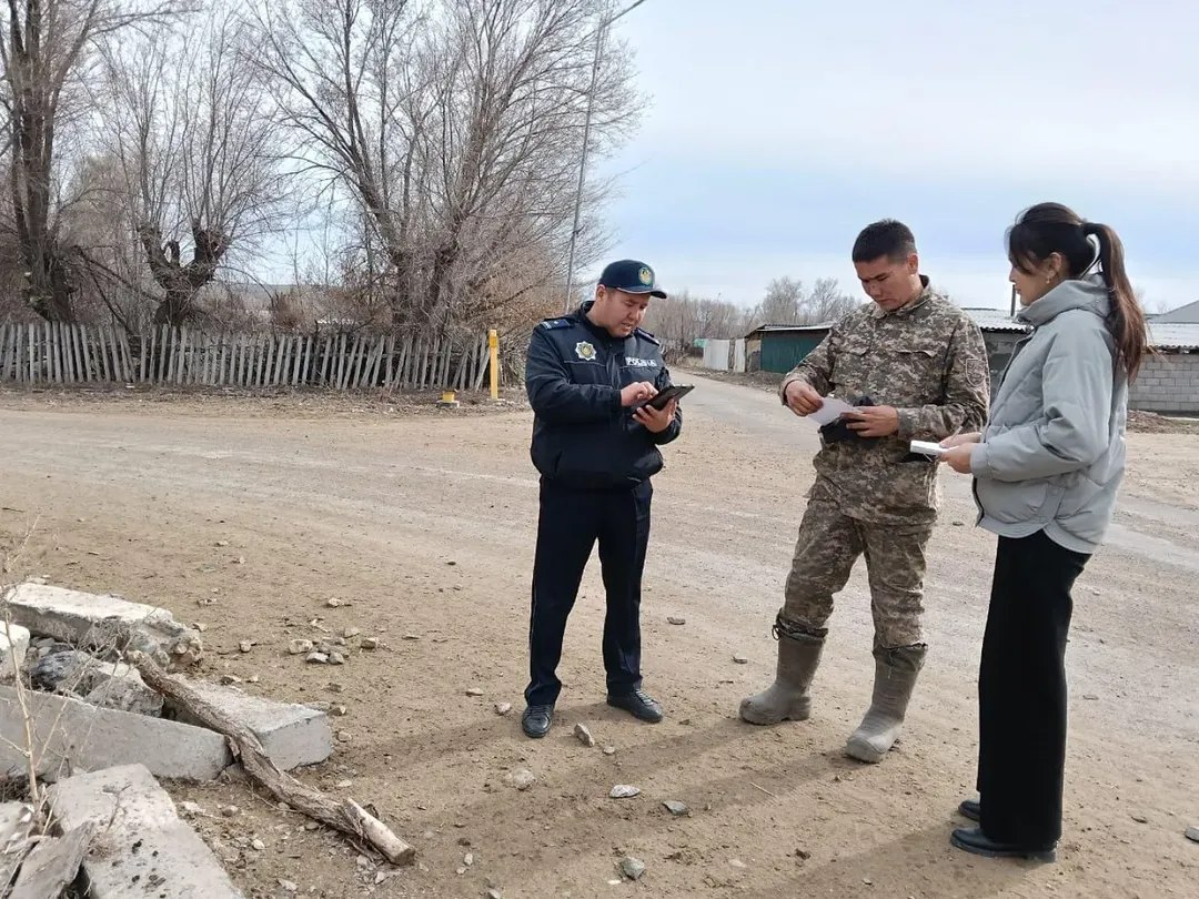 Ауыл тұрғындарына тазалық жұмыстарын жүргізу туралы хабарлама таратылды