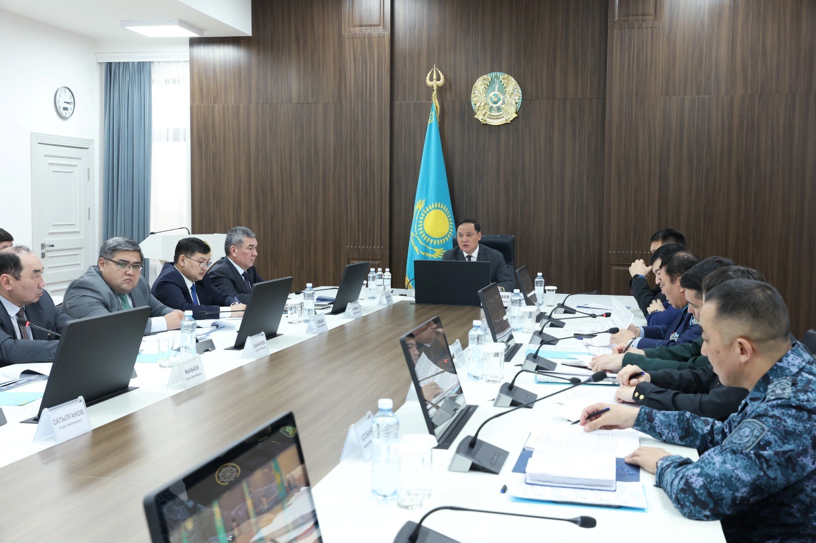 Таразда облыстық терроризмге қарсы комиссияның жаңа жылдағы алғашқы отырыс өтті