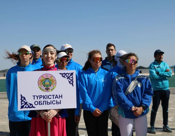 ТҮРКІСТАНДА БАЙДАРКА МЕН КАНОЭДЕ ЕСУДЕН ЕРЕСЕКТЕР АРАСЫНДА ЕЛ ЧЕМПИОНАТЫ БАСТАЛДЫ