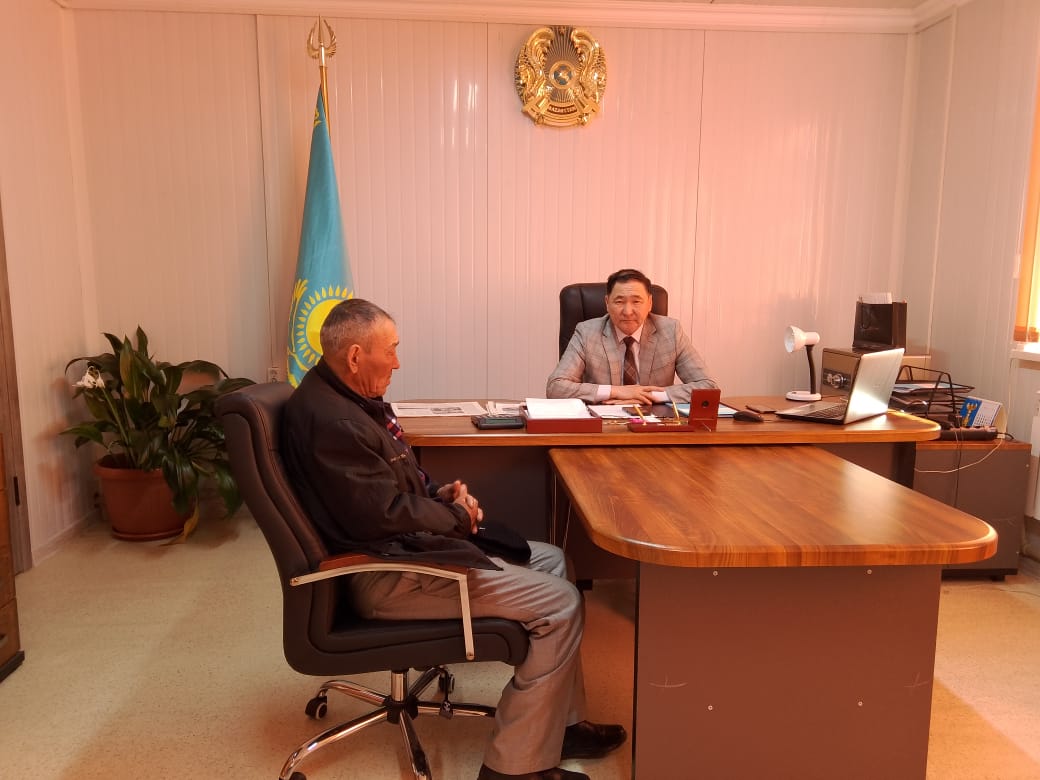 Округ әкімінің жеке қабылдауы өтті.&nbsp;