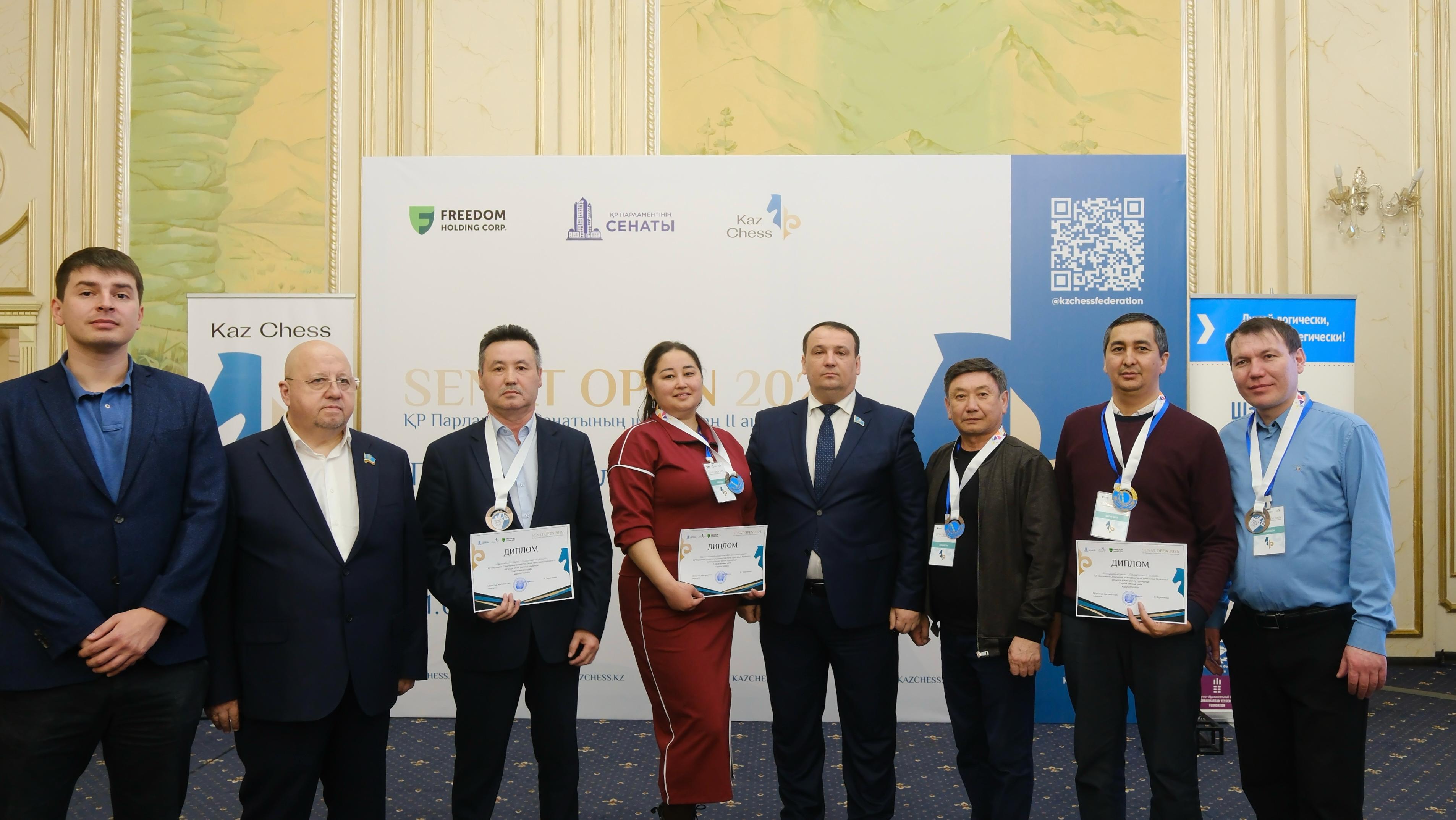 "SENAT OPEN 2025" ШАХМАТТАН 2-ШІ АШЫҚ КУБОКТЫҢ ІРІКТЕУ ТУРЫ