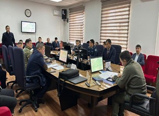 Түркістан облыстық жедел штабымен командалық-штабтық оқу-жаттығулары өткізілуде