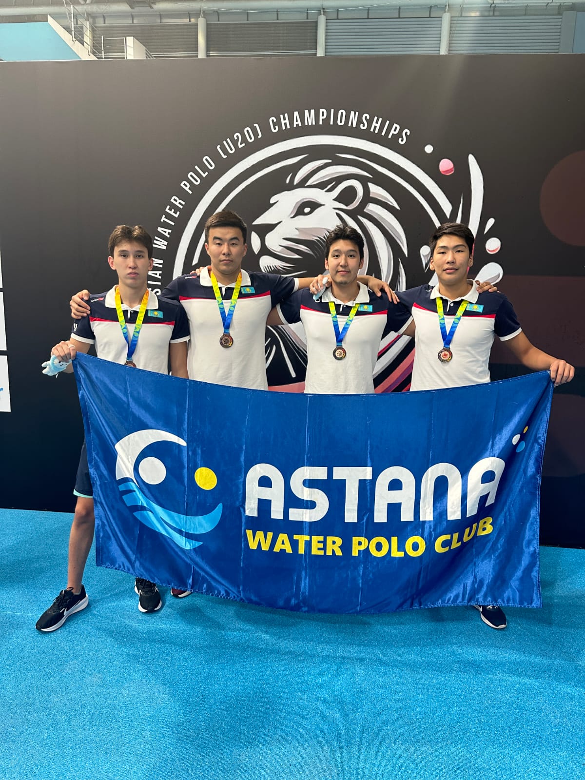 Сингапурдегі Азия чемпионатында астаналық ватерполистер қола медаль иеленді