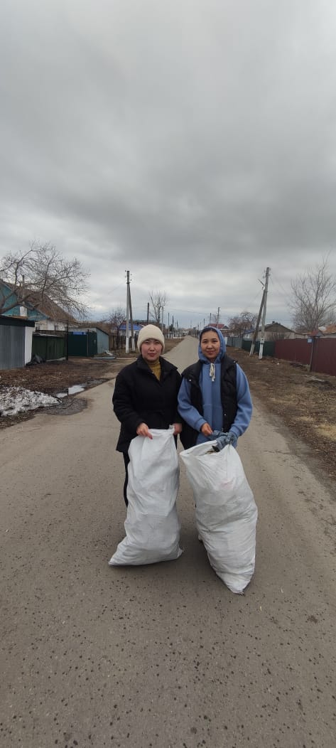 «Таза Қазақстан» республикалық экологиялық акциясына қатысты.