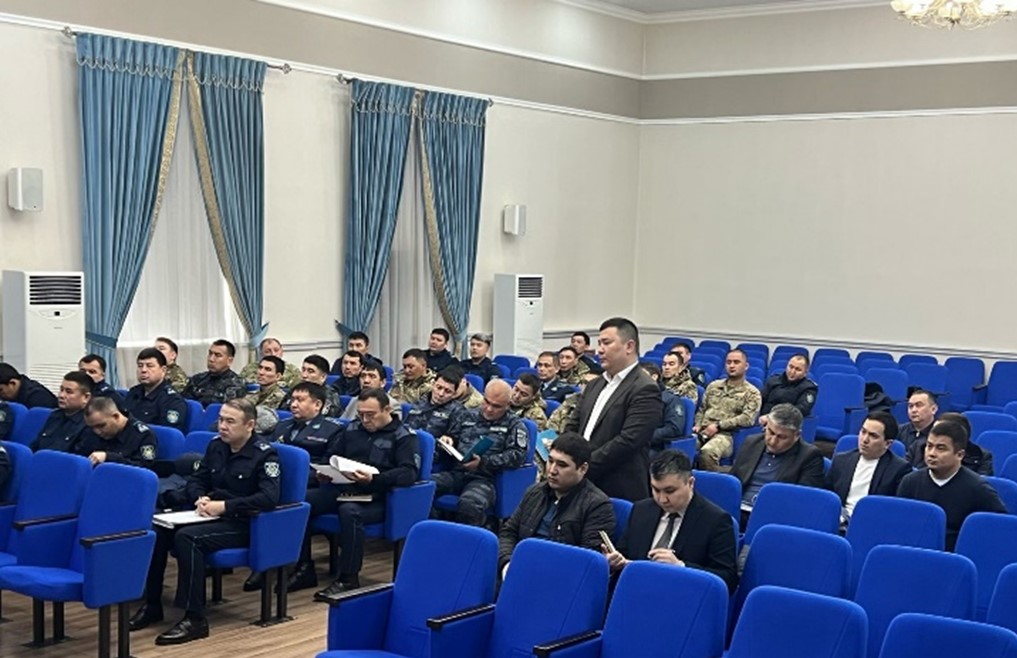 Шымкент қалалық жедел штабының командалық-штабтық оқу-жаттығуын өткізу туралы