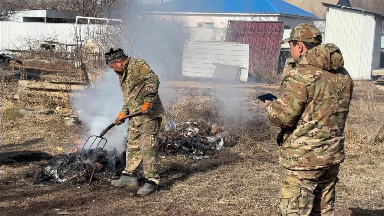 Ақтөбе облысында өрт қаупі жоғары кезеңде алдын алу шаралары күшейтілуде