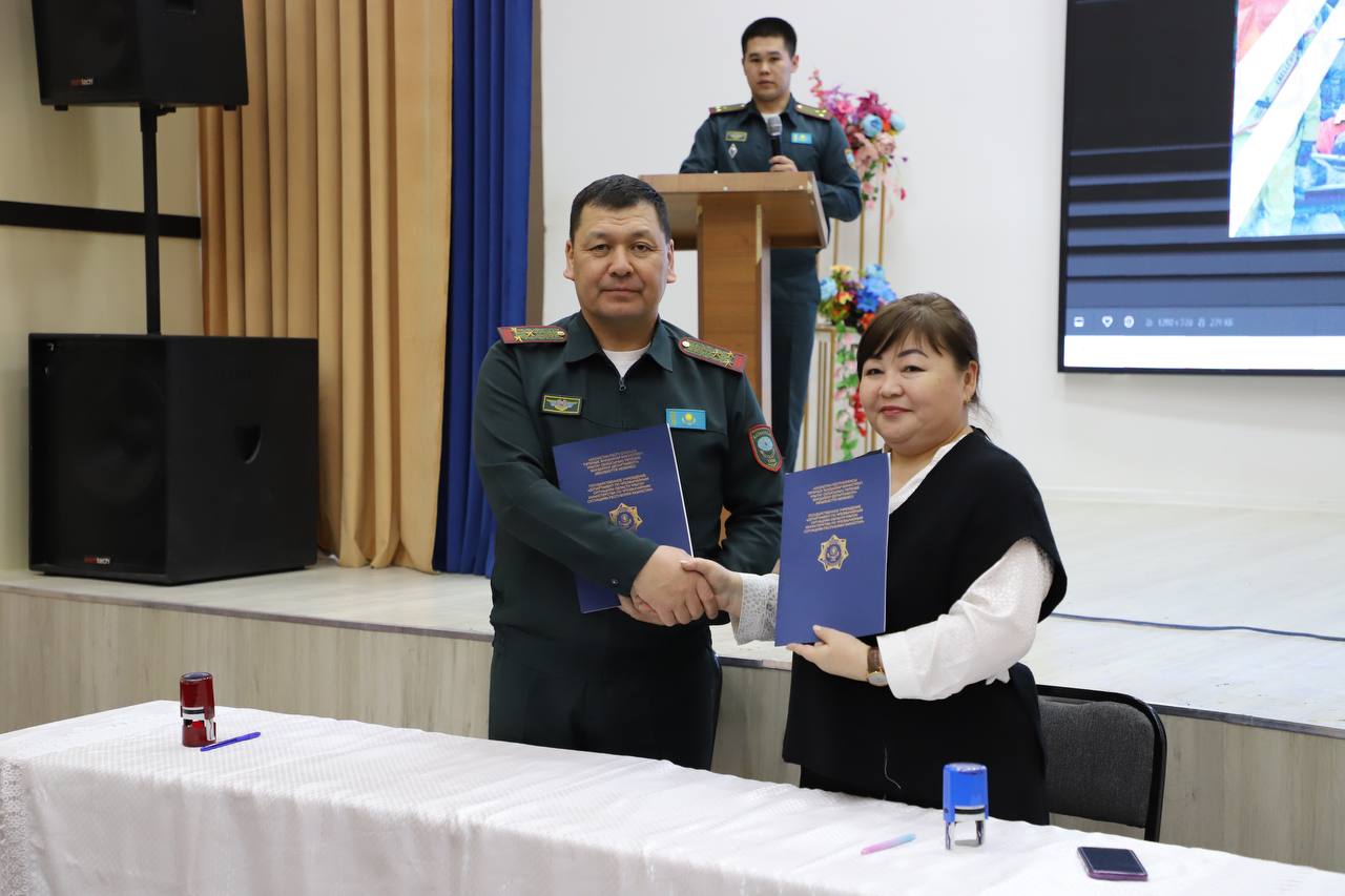 Ұлытау облысында ТЖ департаменті мен Жезқазған жоғары политехникалық колледжі ынтымақтастық меморандумына қол қойды!