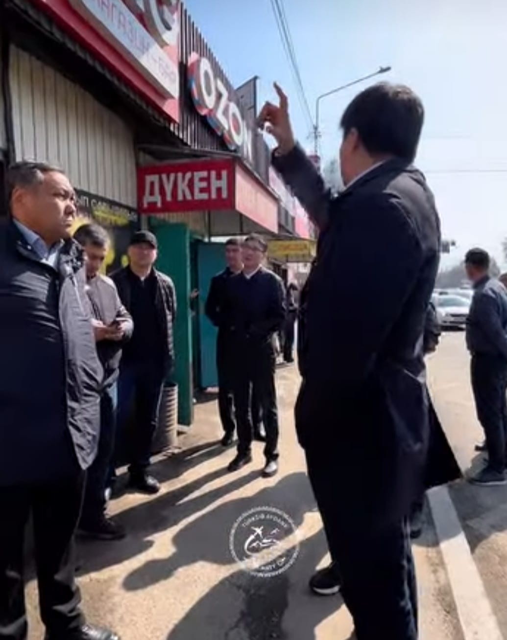 Сүйінбай даңғылының бойындағы жұмыс сапары