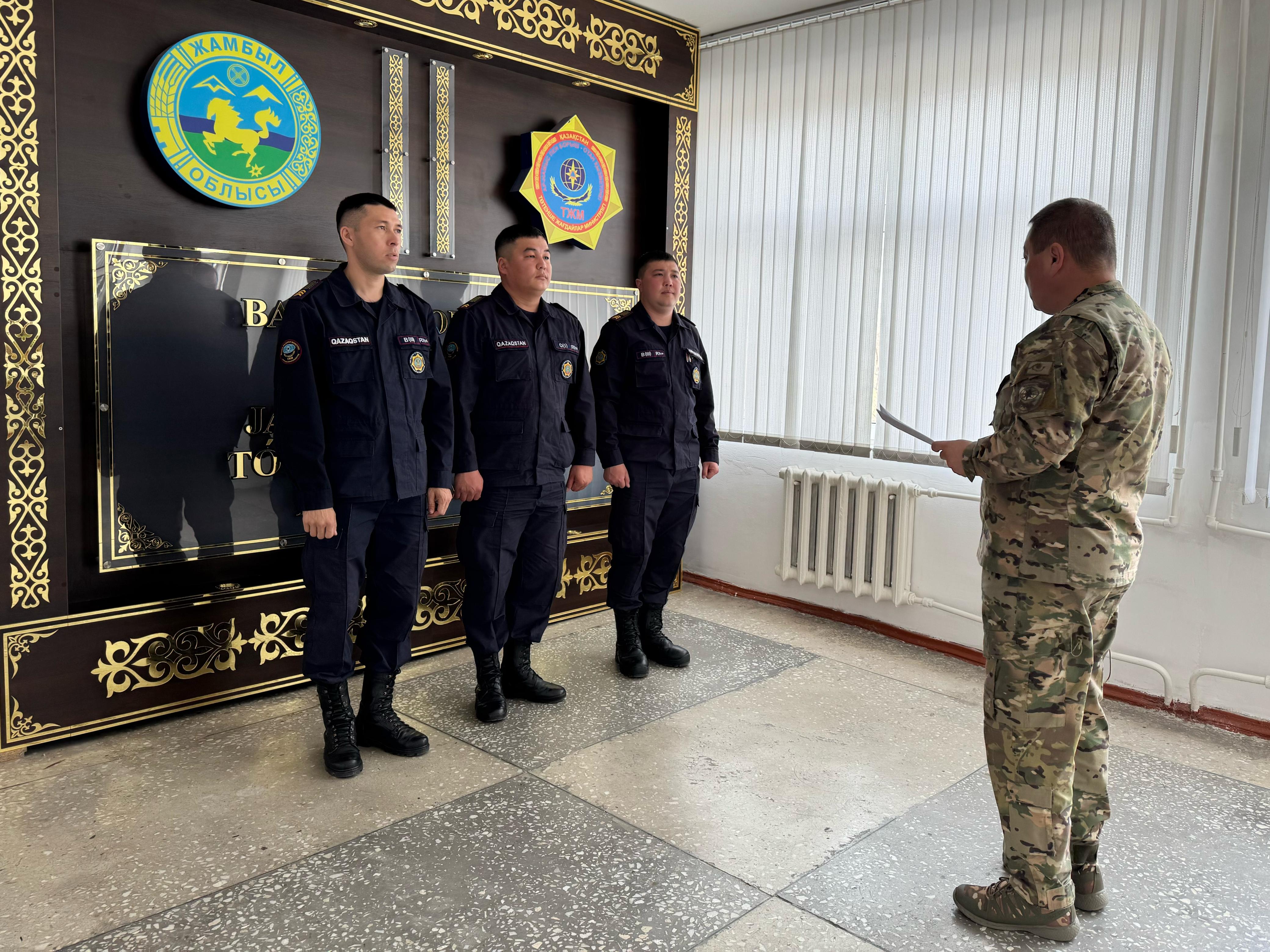 Курсқа шығатын жүргізушілерге нұсқаулық өткізілді